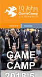 Mobile Screenshot of gamecampmunich.de